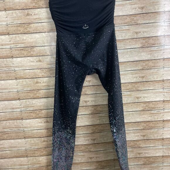 Beyond the Bump Alloy Ombre Midi Leggings Sz S - Picture 2 of 4